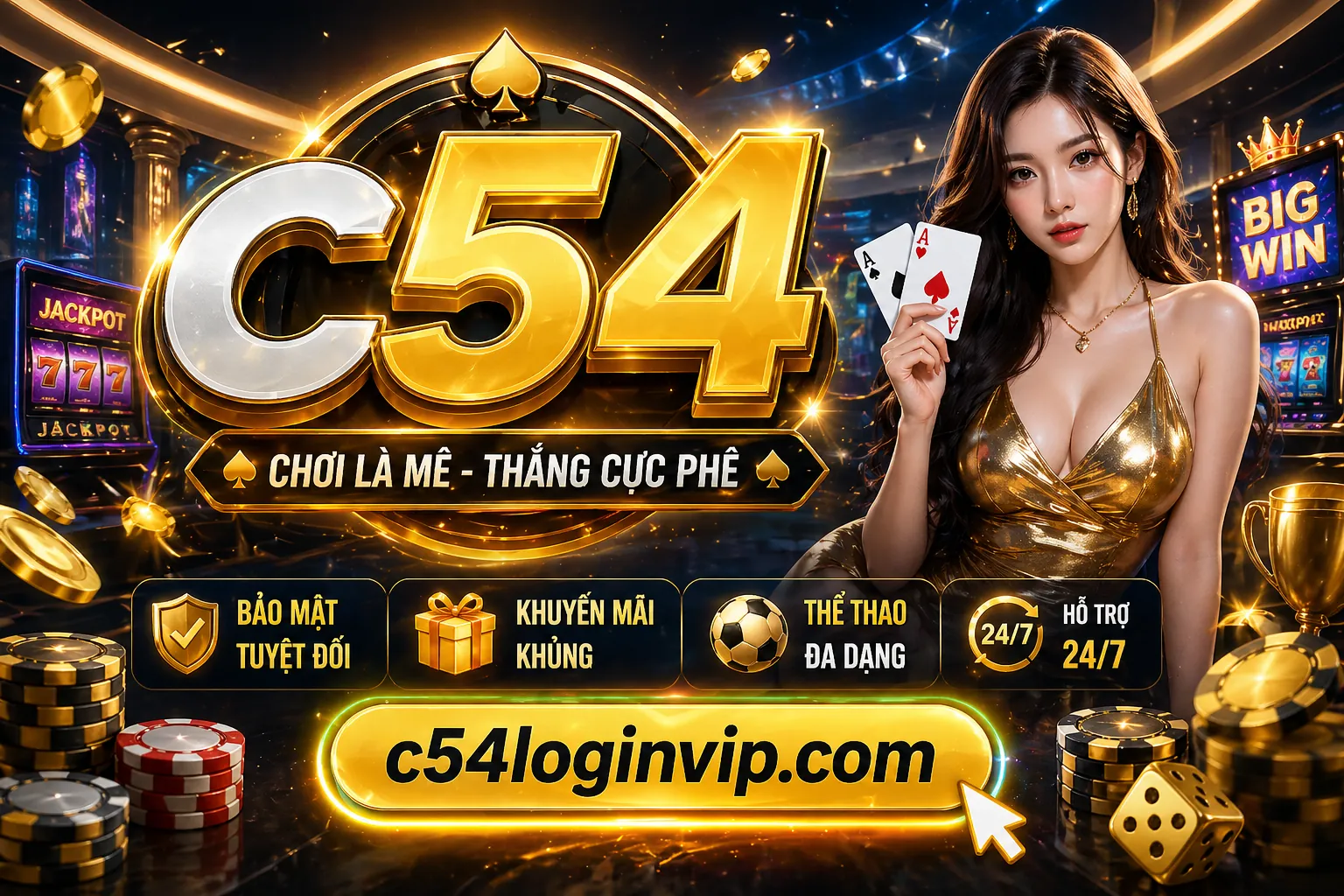 Máy đánh bạc tải 888aa với giao diện rực rỡ và jackpot lớn